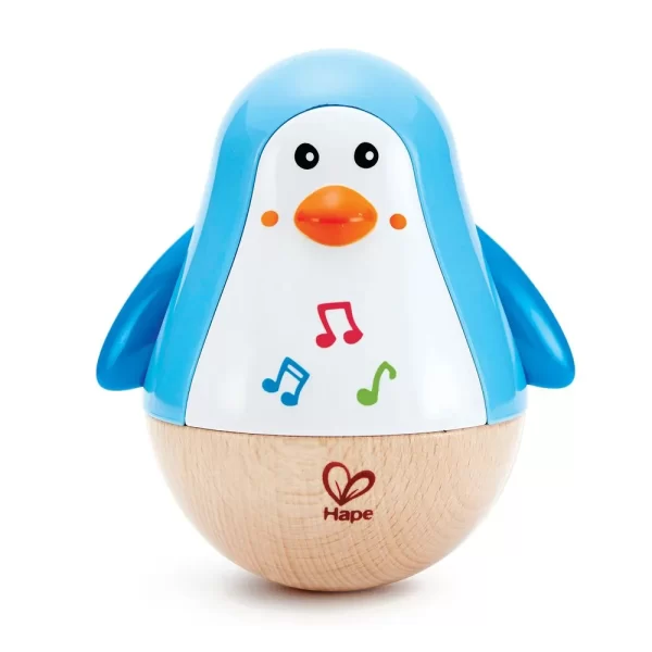 Pinguim Musical de Balanço Infantil